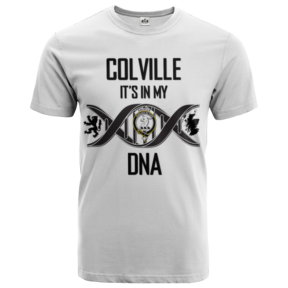Printivon Colville Clan DNA In Me Crest T Shirt