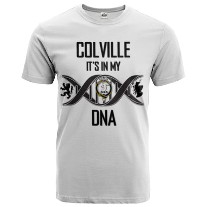 Printivon Colville Clan DNA In Me Crest T Shirt