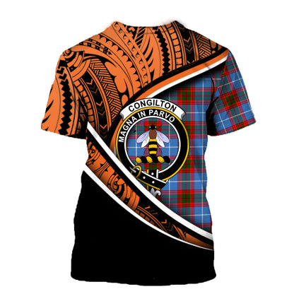 Printivon Congilton T Shirt Pattern Polynesian