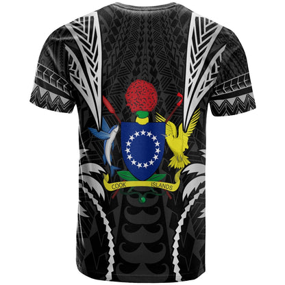 Cook Islands T Shirt Blood Runs Through My Veins Style Black