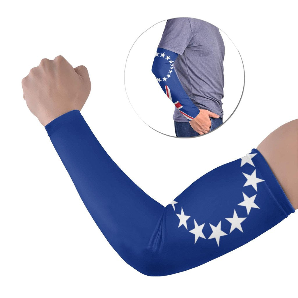 Cook Islands Arm Sleeve - Flag Style (Set Of Two)