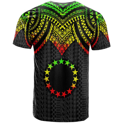 Cook Islands T - Shirt - Polynesian Armor Style Reagge