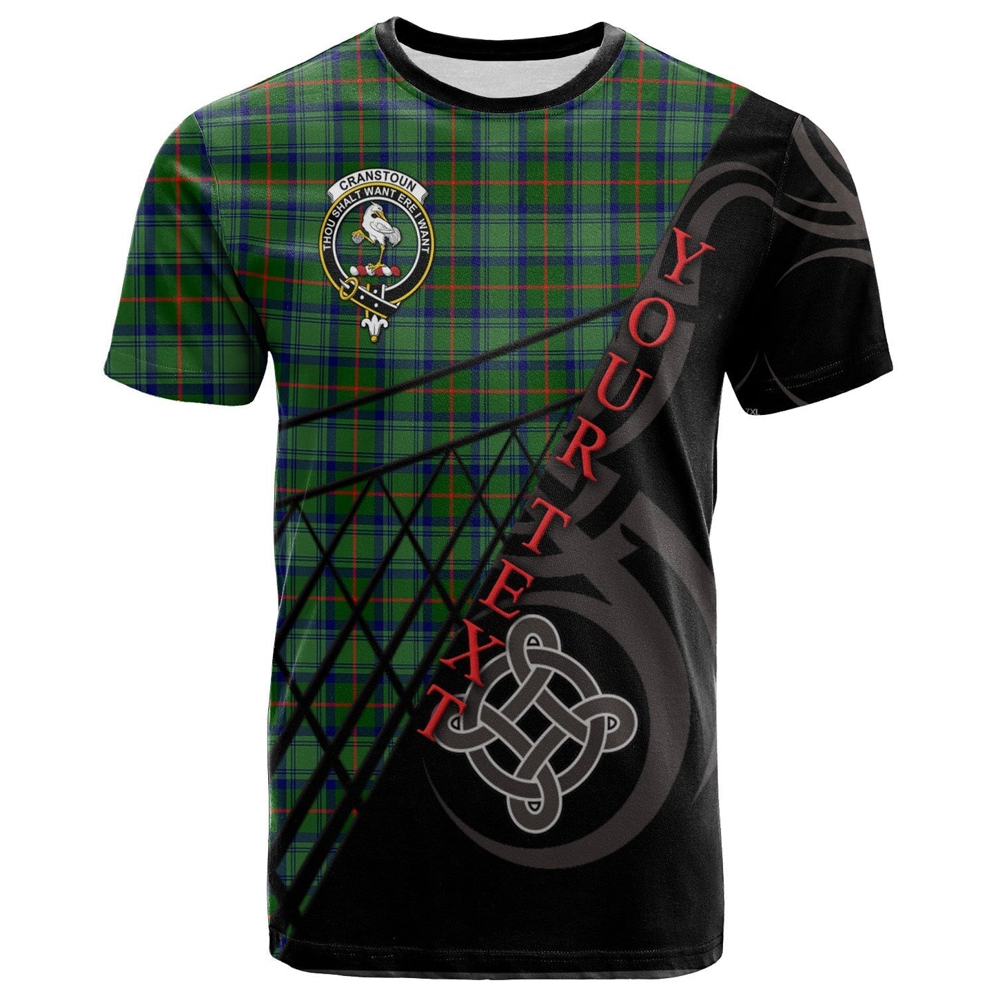 Printivon Cranstoun T Shirt Pattern Celtic 