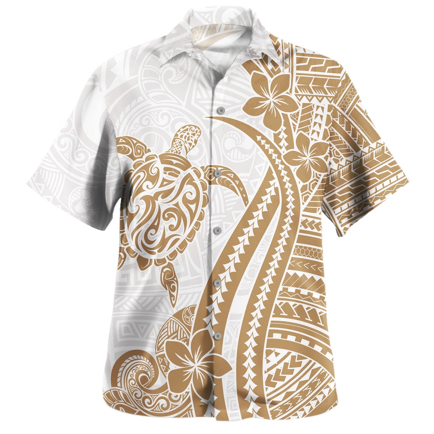 Hawaii Hawaiian Shirt Turtle Polynesia Tattoo Ocean Soul Polynesian Tribal Short Sleeve Shirt