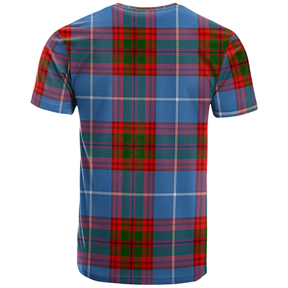 Printivon Crichton Clan DNA In Me Tartan Crest T Shirt