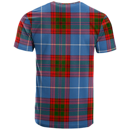 Printivon Crichton Clan DNA In Me Tartan Crest T Shirt