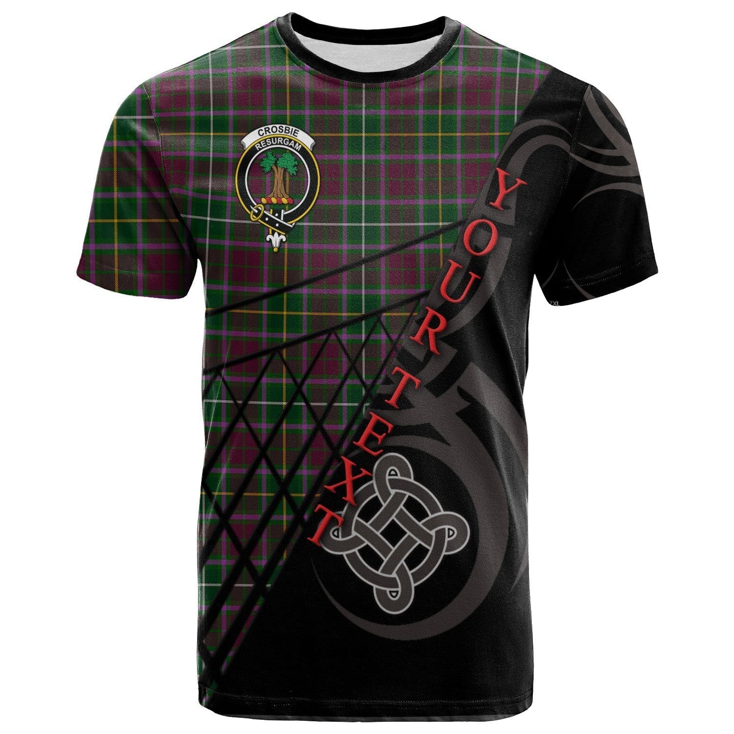 Printivon Crosbie T Shirt Pattern Celtic 