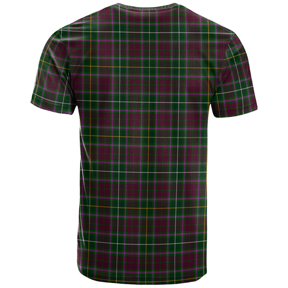 Printivon Crosbie Clan DNA In Me Tartan Crest T Shirt