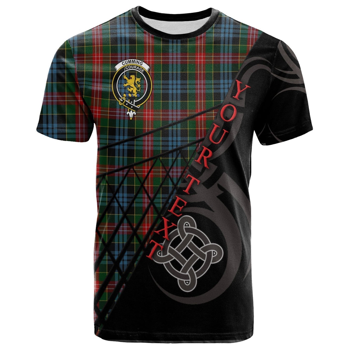 Printivon Cumming 02 T Shirt Pattern Celtic 
