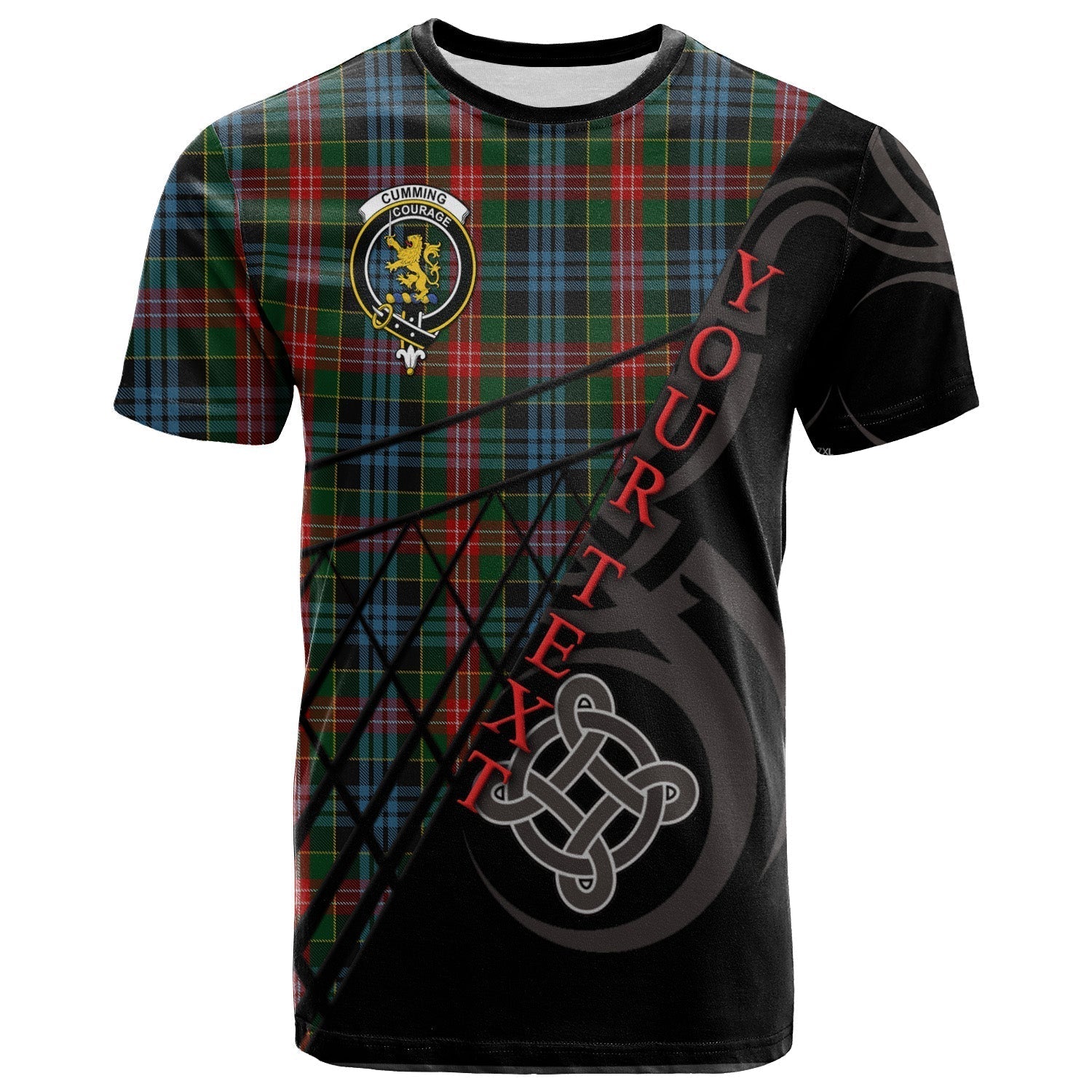 Printivon Cumming 02 T Shirt Pattern Celtic 