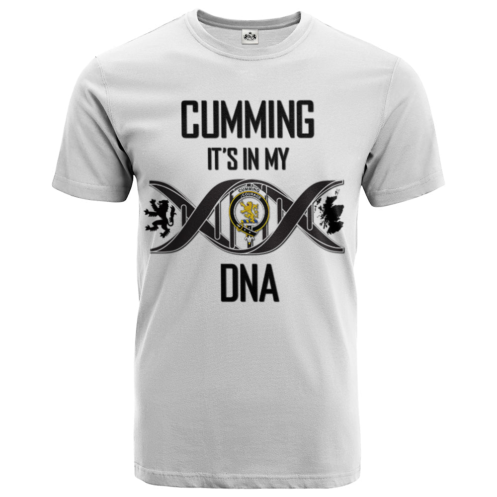 Printivon Cumming Clan DNA In Me Crest T Shirt