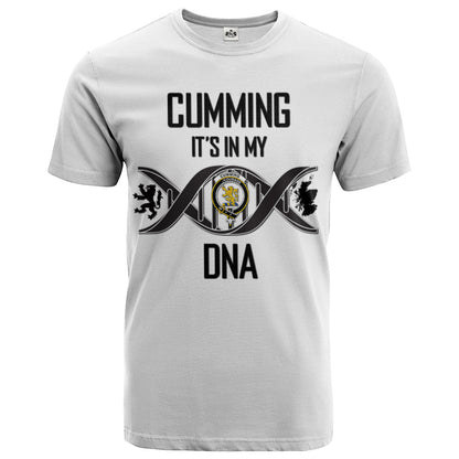 Printivon Cumming Clan DNA In Me Crest T Shirt