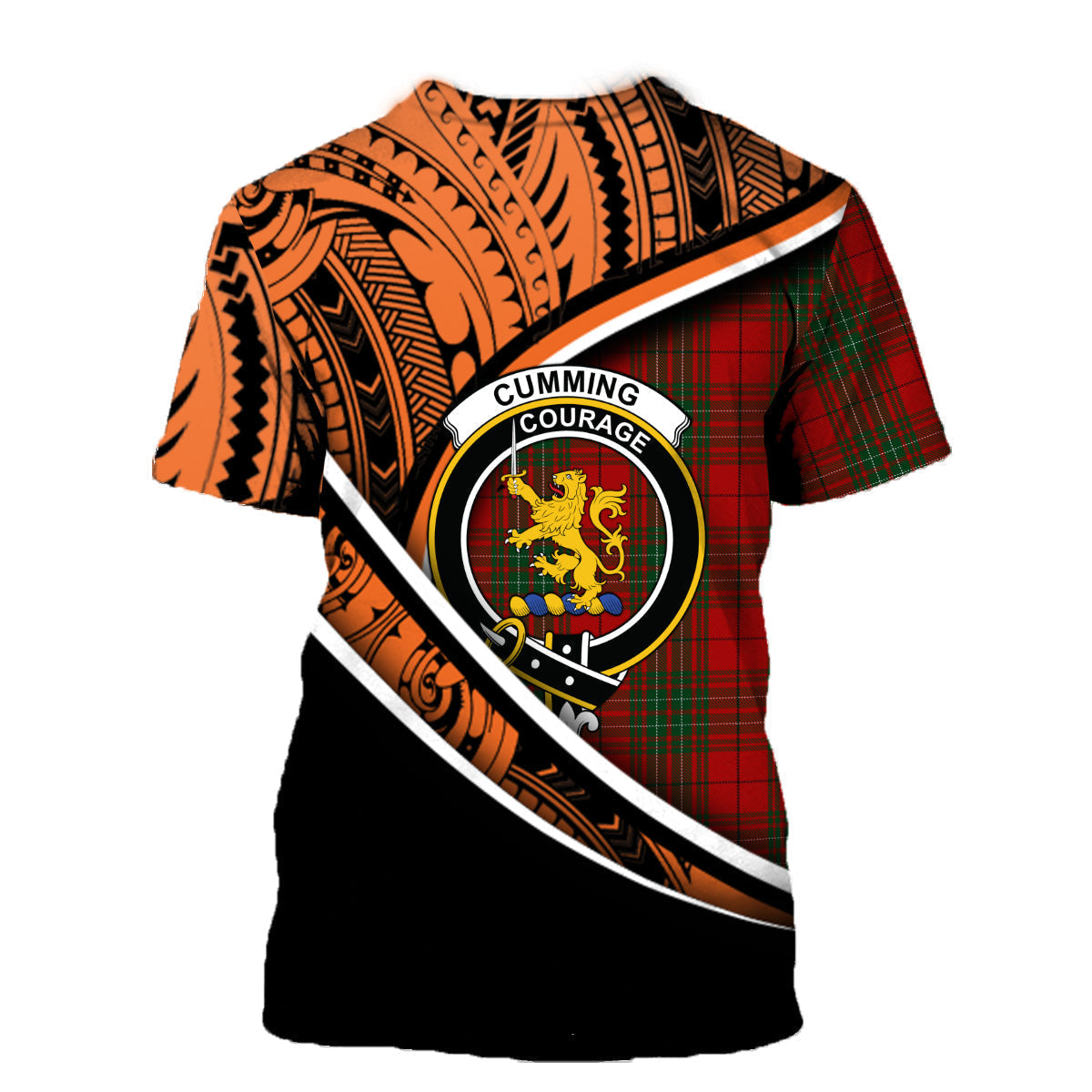 Printivon Cumming Comyn T Shirt Pattern Polynesian