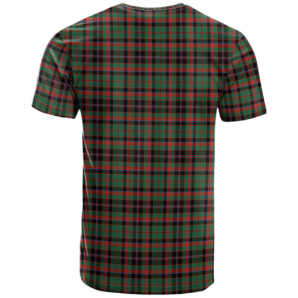 Printivon Cumming Hunting Ancient Clan DNA In Me Tartan Crest T Shirt