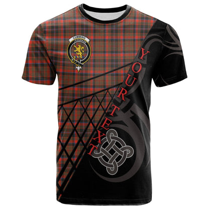 Printivon Cumming Hunting Weathered T Shirt Pattern Celtic 