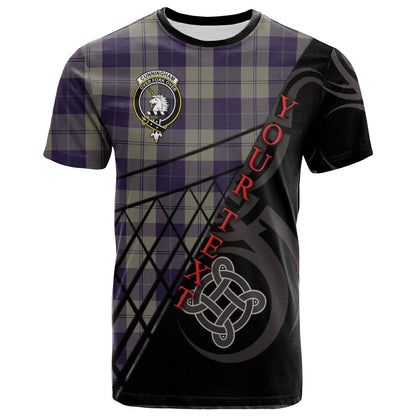 Printivon Cunningham Dress Blue Dancers T Shirt Pattern Celtic 