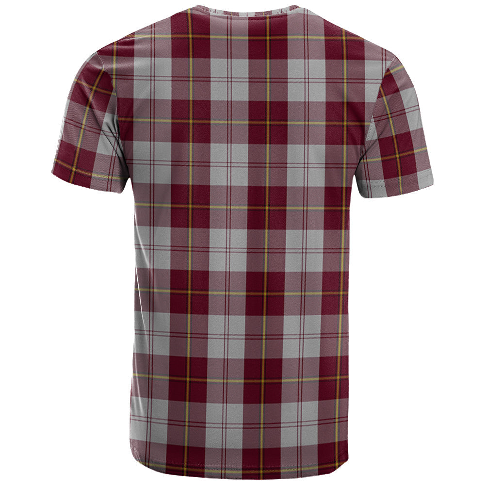 Printivon Cunningham Dress Burgundy (Dance) Clan DNA In Me Tartan Crest T Shirt