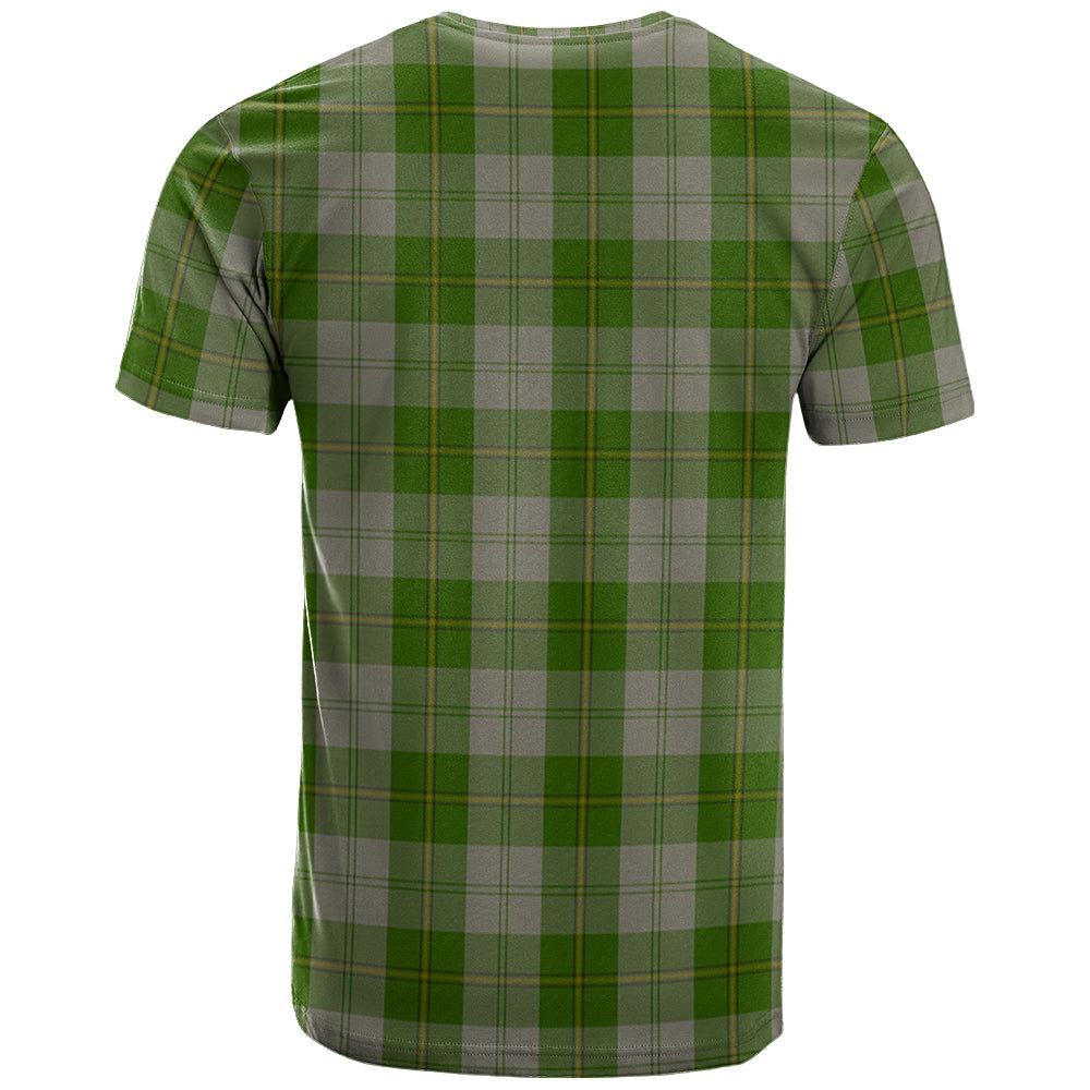 Printivon Cunningham Dress Green Dancers Clan DNA In Me Tartan Crest T Shirt