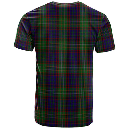 Printivon Cunningham Hunting Clan DNA In Me Tartan Crest T Shirt