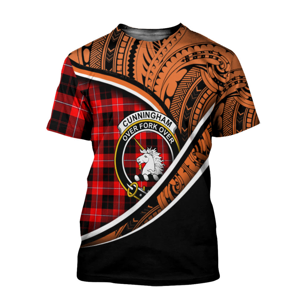 Printivon Cunningham Modern T Shirt Pattern Polynesian 