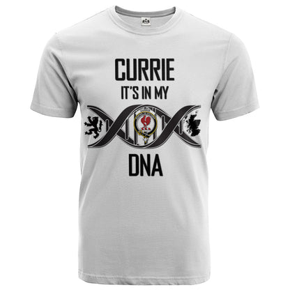 Printivon Currie Clan DNA In Me Crest T Shirt