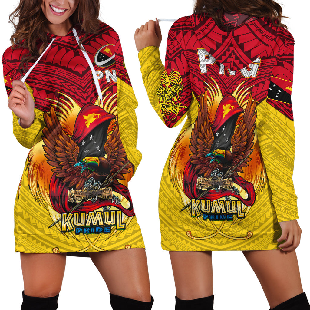 Papua New Guinea Rugby Kumul Pride Hoodie Dress
