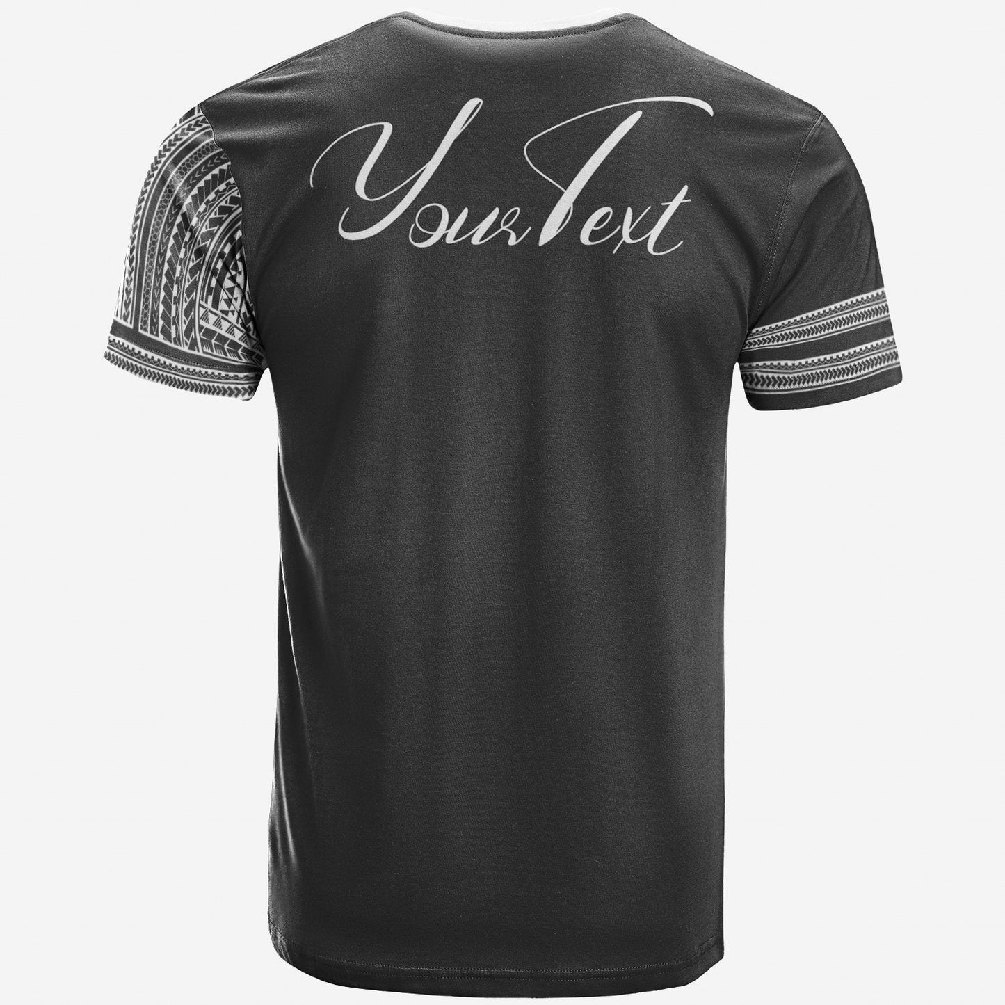 Hawaii T-Shirt Custom Personalised Kanaka Maoli Grey Color Simple Style