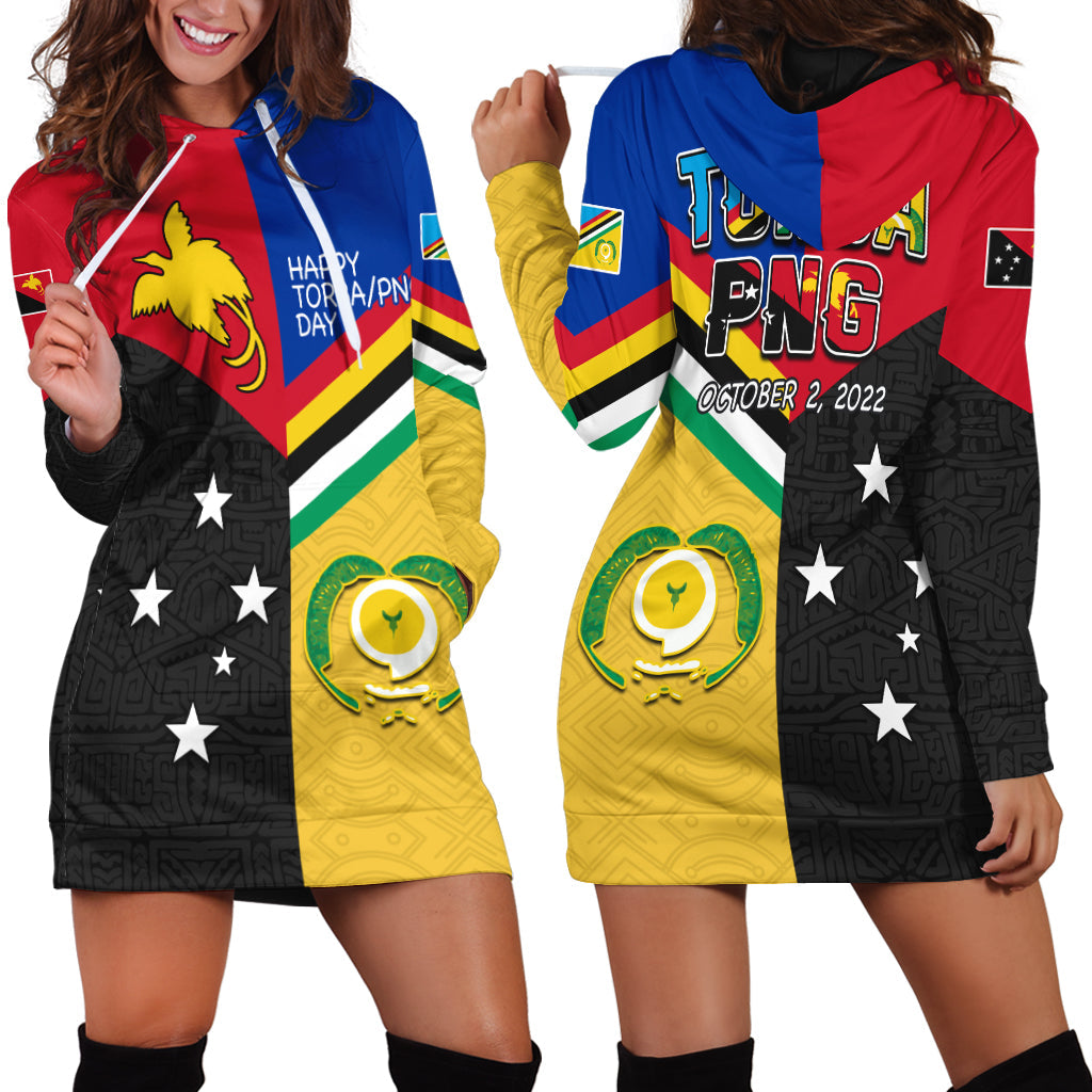 Torba PNG Day Hoodie Dress 2022 Simple Polynesia