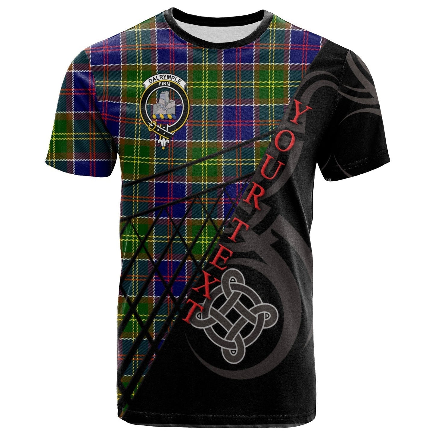 Printivon Dalrymple T Shirt Pattern Celtic 