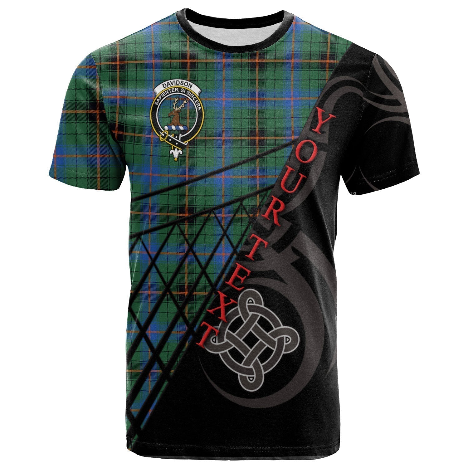 Printivon Davidson Ancient T Shirt Pattern Celtic 