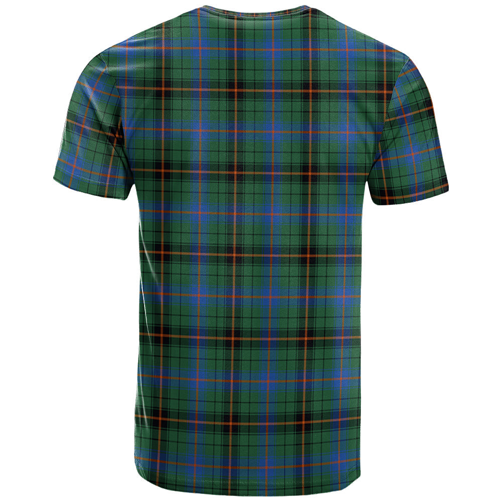 Printivon Davidson Ancient Clan DNA In Me Tartan Crest T Shirt