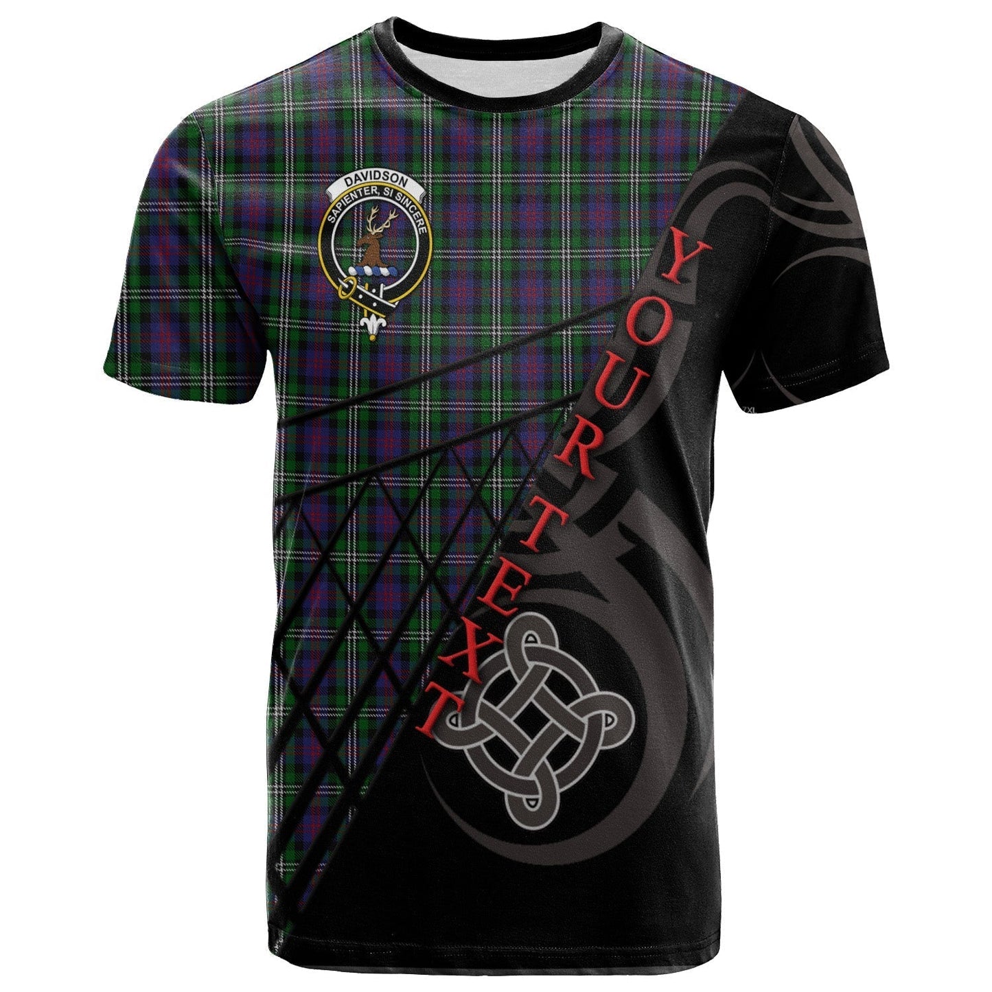 Printivon Davidson Double T Shirt Pattern Celtic 