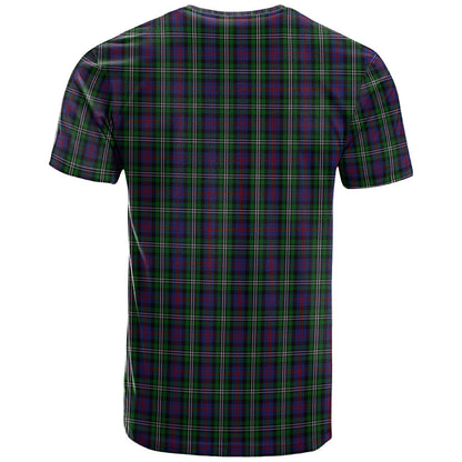 Printivon Davidson Double Clan DNA In Me Tartan Crest T Shirt