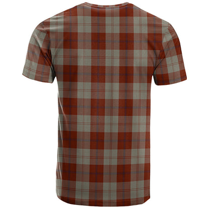 Printivon Davidson Dress Dancers Clan DNA In Me Tartan Crest T Shirt