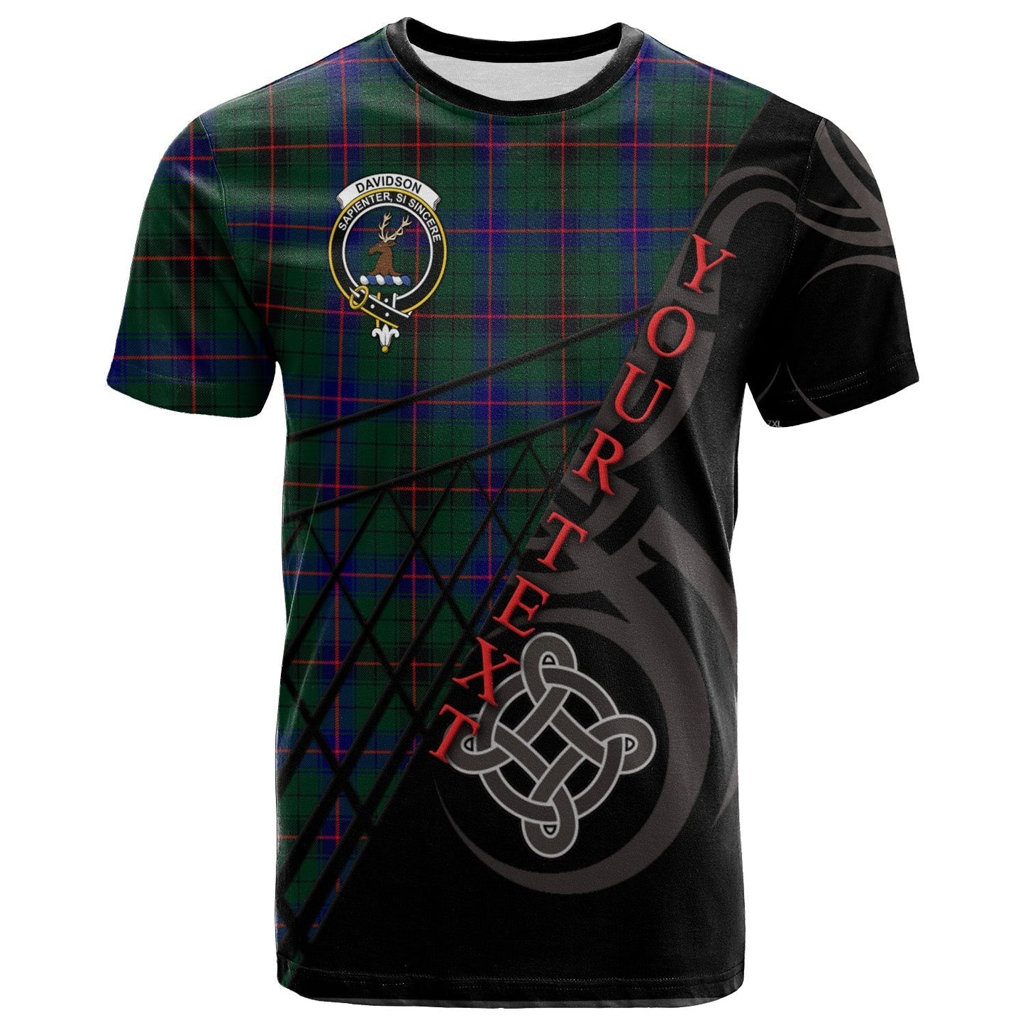 Printivon Davidson Modern T Shirt Pattern Celtic 
