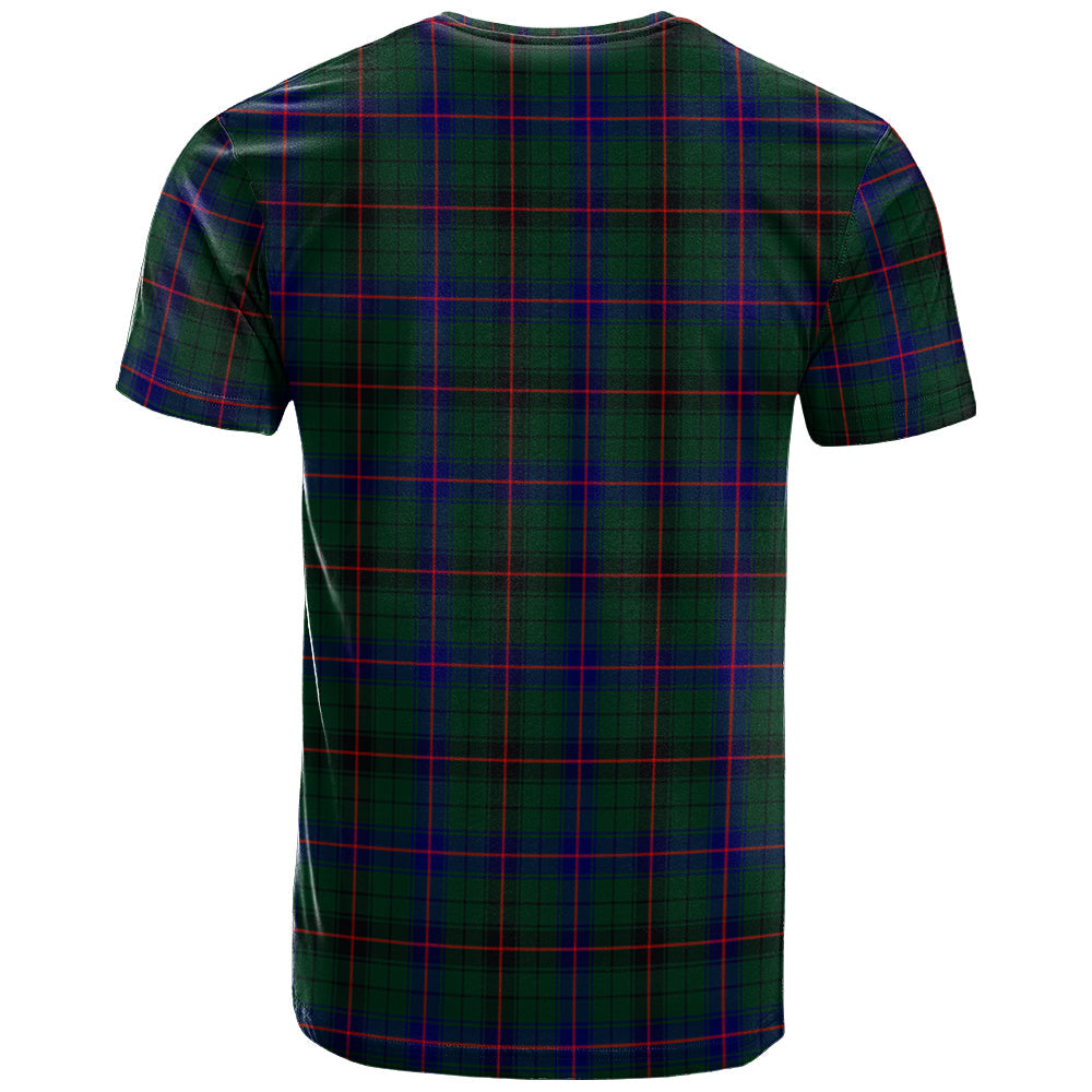 Printivon Davidson Modern Clan DNA In Me Tartan Crest T Shirt