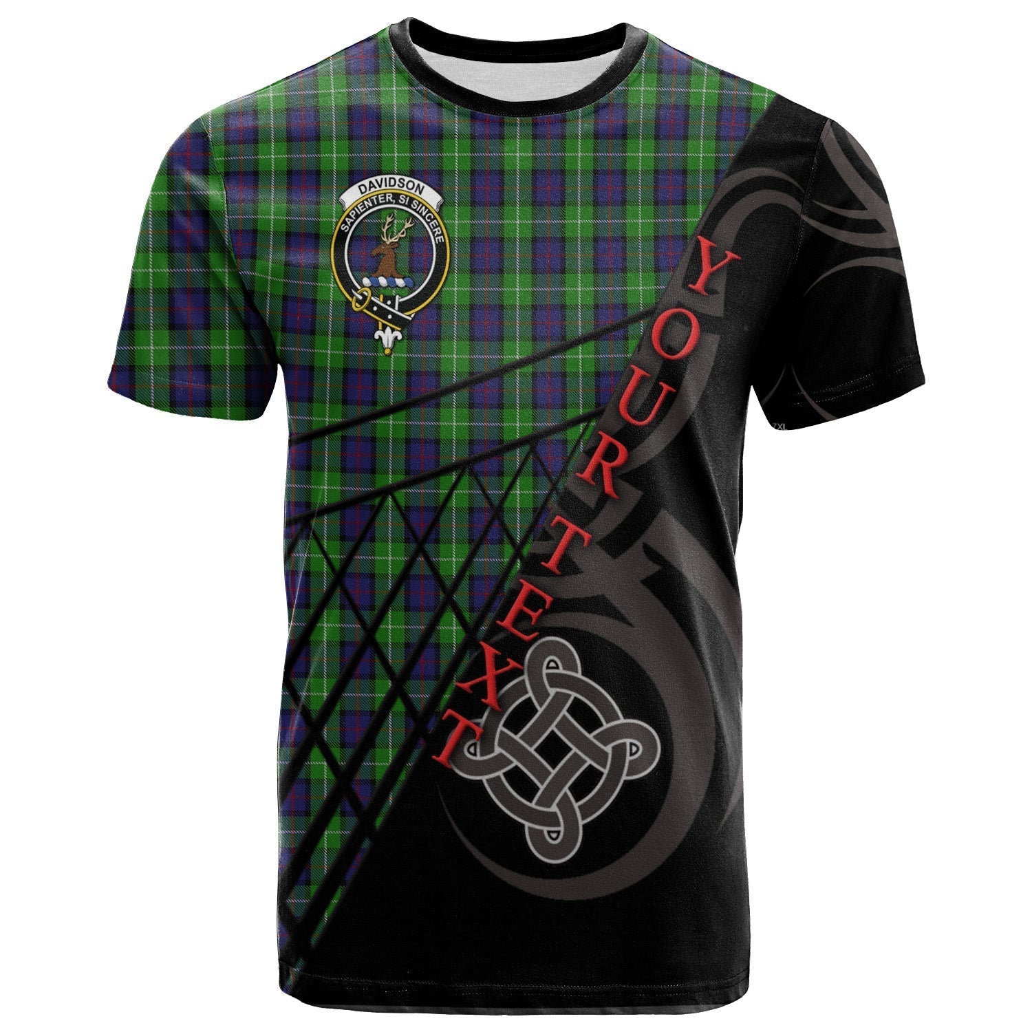 Printivon Davidson of Tulloch 02 T Shirt Pattern Celtic 