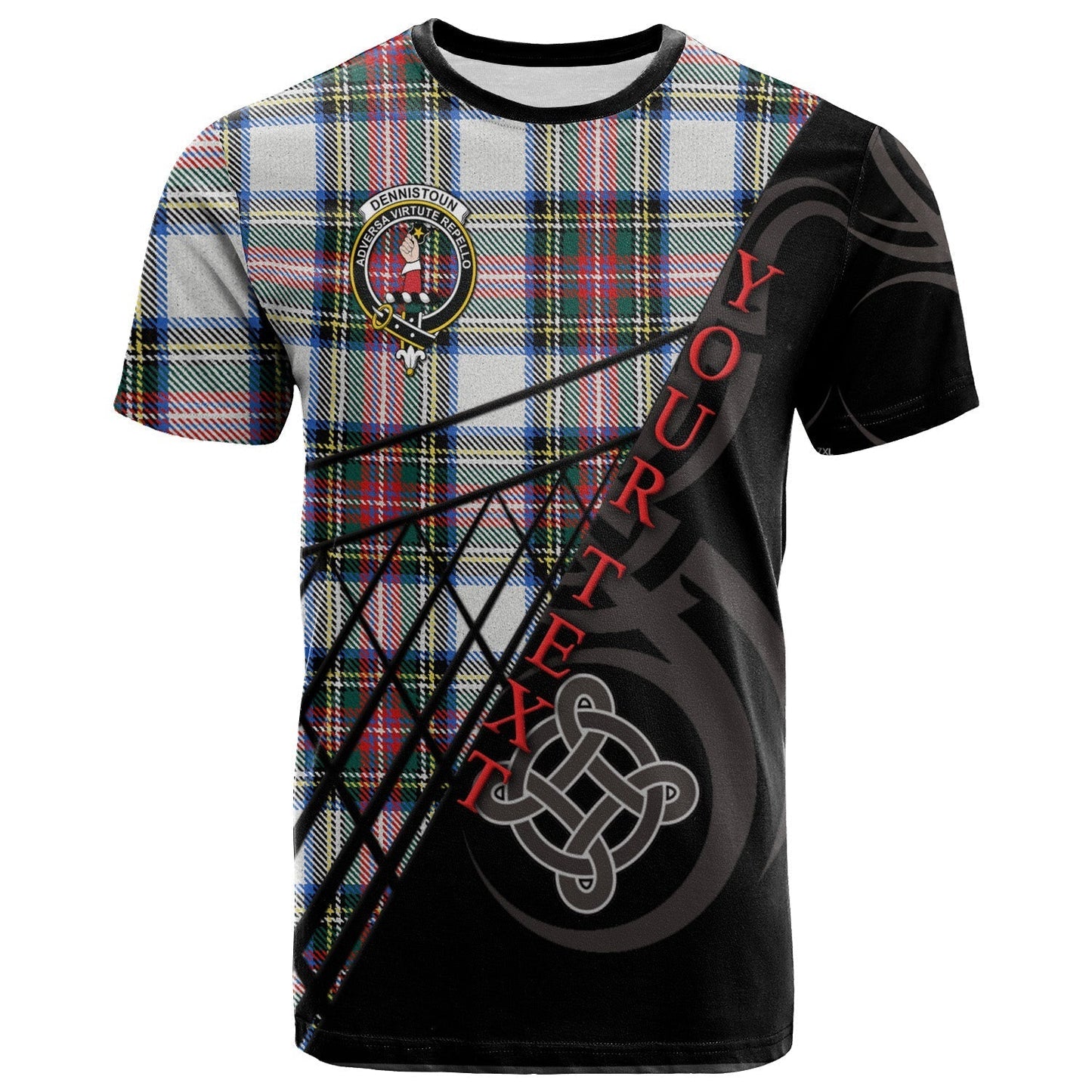 Printivon Dennistoun T Shirt Pattern Celtic 
