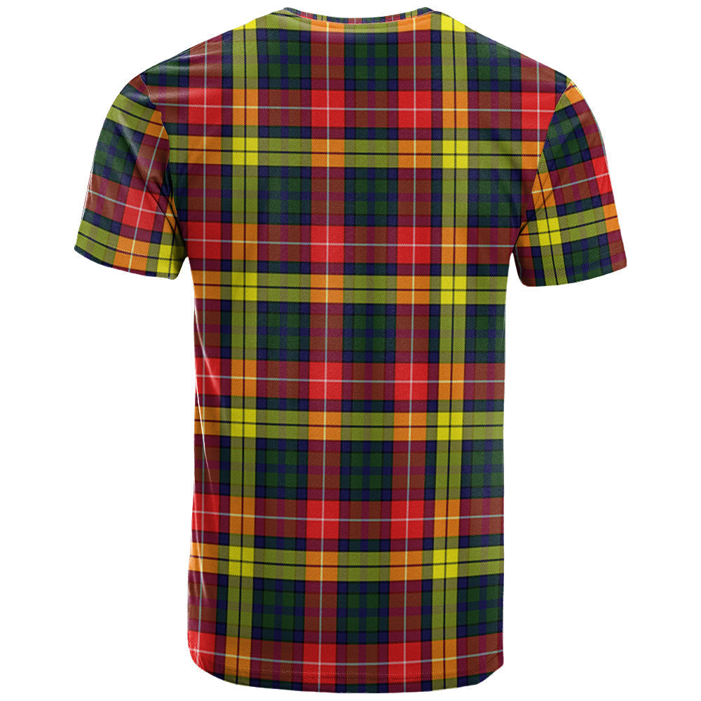 Printivon Dewar Clan DNA In Me Tartan Crest T Shirt