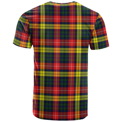 Printivon Dewar Clan DNA In Me Tartan Crest T Shirt