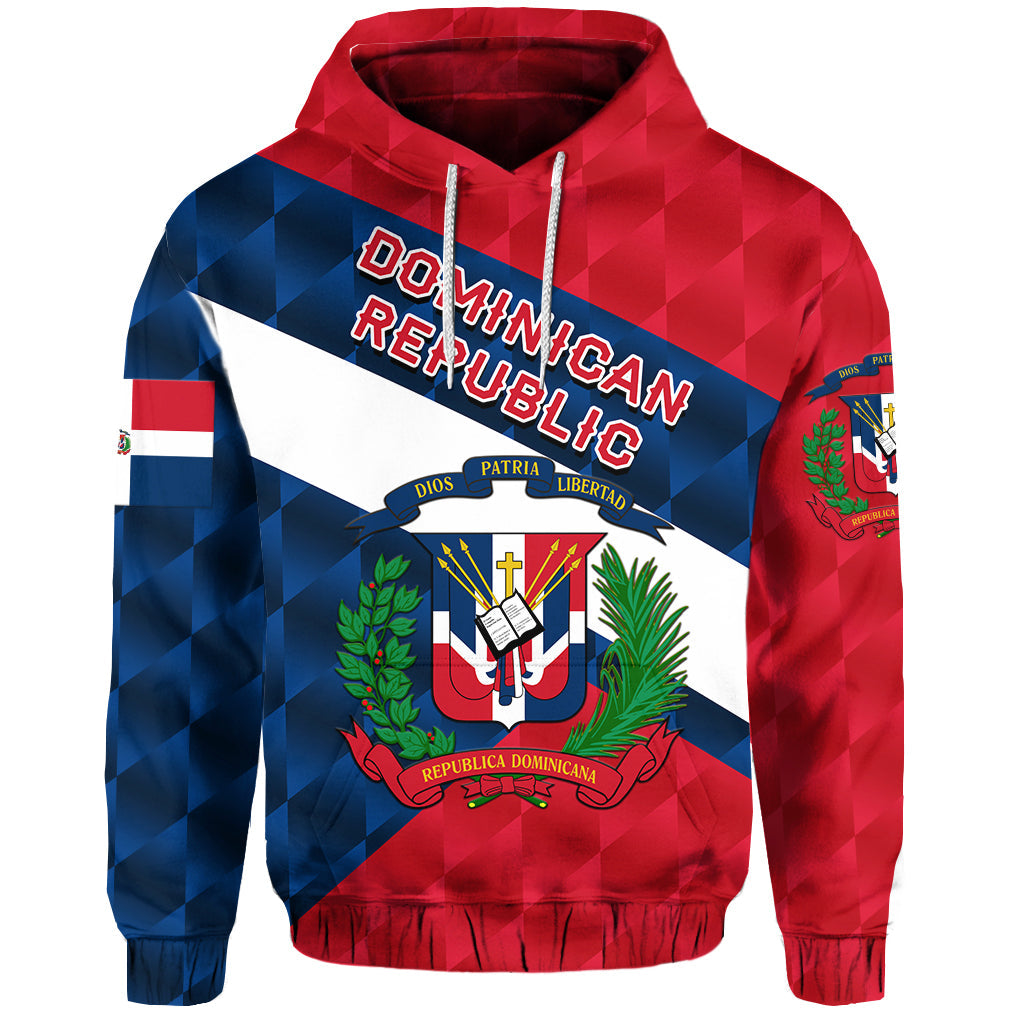 Dominican Republic Hoodie Sporty Style
