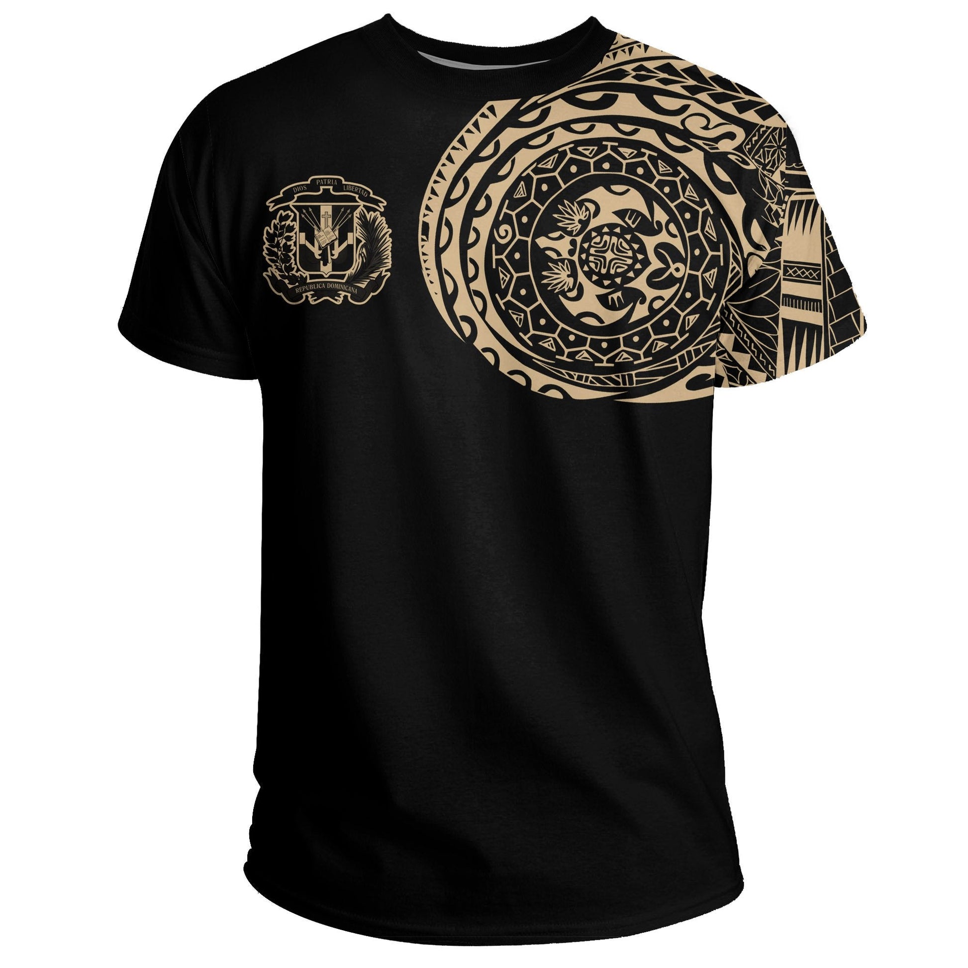 Dominican Republic T Shirt Tattoo Style