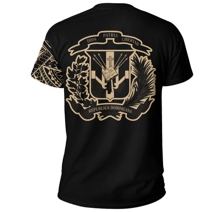 Dominican Republic T Shirt Tattoo Style
