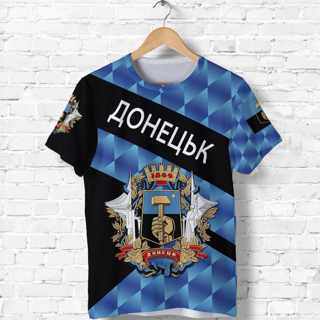 Ukraine Donetsk T Shirt Sporty Style