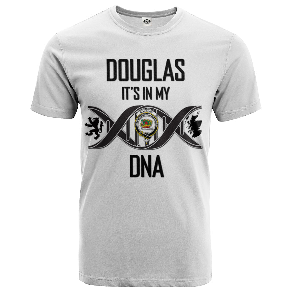 Printivon Douglas Clan DNA In Me Crest T Shirt