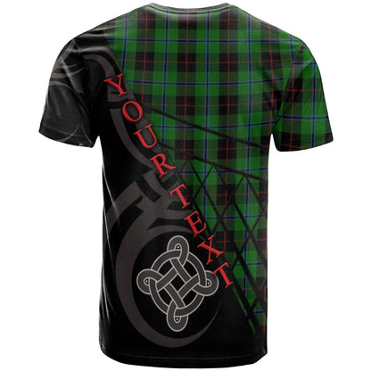 Printivon Douglas Black T Shirt Pattern Celtic