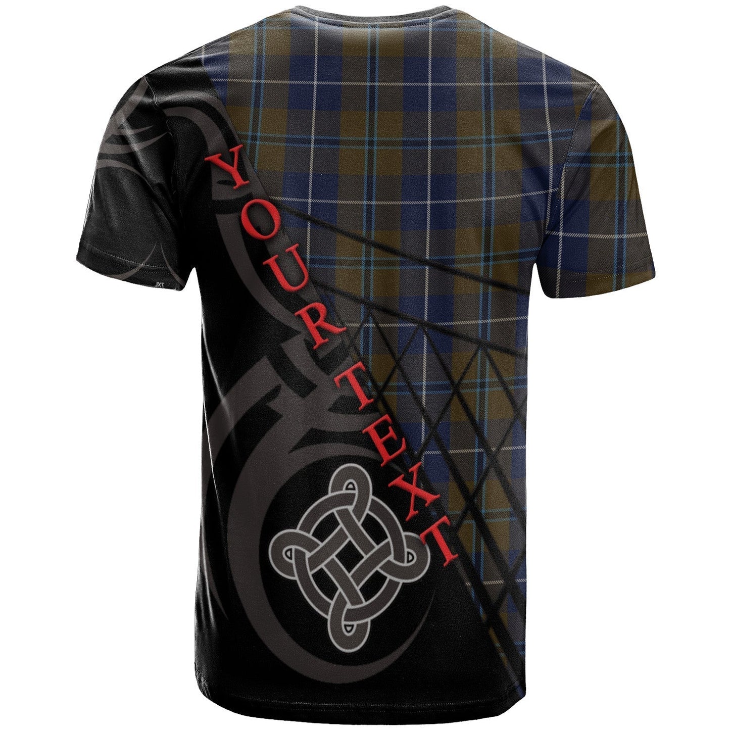 Printivon Douglas Brown T Shirt Pattern Celtic