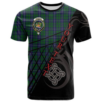 Printivon Douglas Green T Shirt Pattern Celtic 