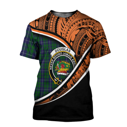 Printivon Douglas Green T Shirt Pattern Polynesian 