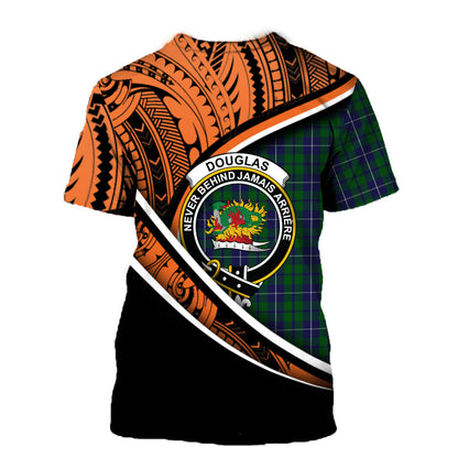 Printivon Douglas Green T Shirt Pattern Polynesian
